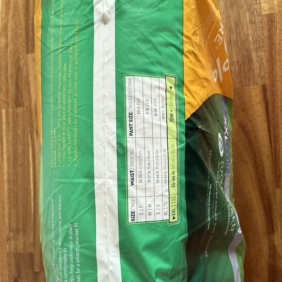 Depend FIT-FLEX Underwear for Women Size: XXL - 22Ct Damaged Package READ* - Picture 4 of 16